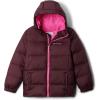 Columbia boys Puffect Hooded Jacket(Moonvista)