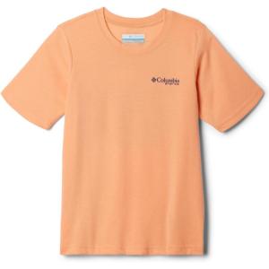 Columbia Baby-Boys PFG Short Sleeve Graphic Tee(Bright Nectar/Tarpon Rise)