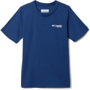 Columbia Baby-Boys PFG Short Sleeve Graphic Tee(Carbon/Usa Statetriot)