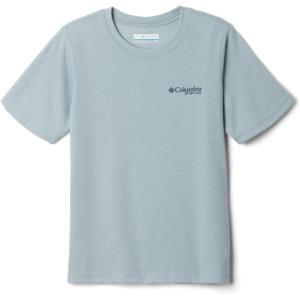 Columbia Baby-Boys PFG Short Sleeve Graphic Tee(Crushed Blue/Pow Hex)