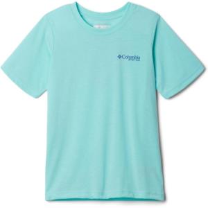 Columbia Baby-Boys PFG Short Sleeve Graphic Tee(Gulf Stream/Chompy-chomp)