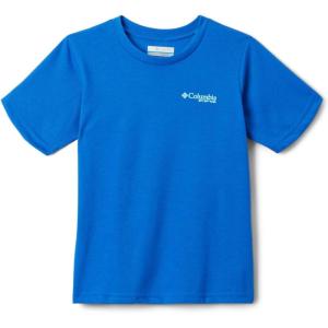 Columbia Baby-Boys PFG Short Sleeve Graphic Tee(Vivid Blue/Pfg Elements Graphic)