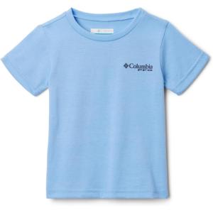 Columbia Baby-Boys PFG Short Sleeve Graphic Tee(White Cap/Pfg Boys Fish Flag Graphic)