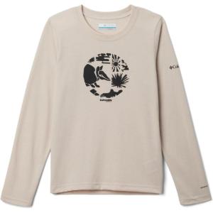 Columbia Boys La Poudre Pass Long Sleeve Tee(Dark Stone/Arid Aardvark)