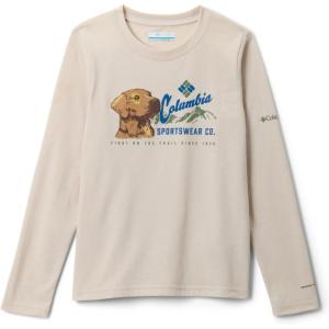 Columbia Boys La Poudre Pass Long Sleeve Tee(Dark Stone/Trailhound)