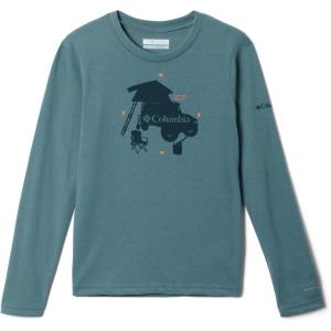 Columbia Boys La Poudre Pass Long Sleeve Tee(Metal  Camp Overlander)