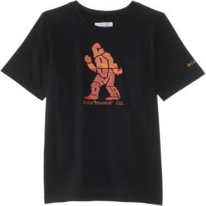 Columbia Boys La Poudre Pass Short Sleeve Tee(Black/Living Legend)