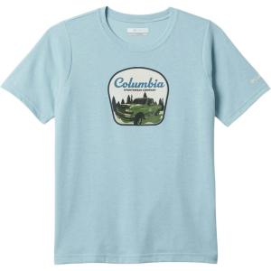 Columbia Boys La Poudre Pass Short Sleeve Tee(Ripple Blue/Truckin)