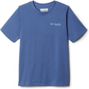 Columbia Boys PFG Short Sleeve Seasonal Graphic Tee(Bluebell/Sail Tower Graphic)