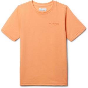 Columbia Boys PFG Short Sleeve Seasonal Graphic Tee(Bright Nectar/Fish Star Trout Graphic)