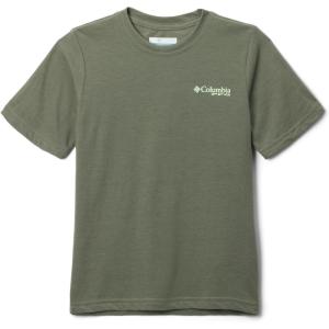 Columbia Boys PFG Short Sleeve Seasonal Graphic Tee(Cypress/Fish Star Trout Graphic)