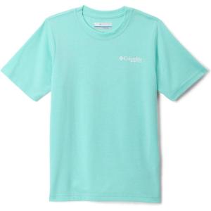 Columbia Boys PFG Short Sleeve Seasonal Graphic Tee(Gulf Stream/Pfg Y Diamond Bit Gem)