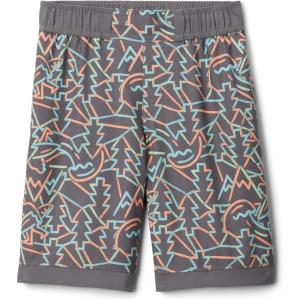 Columbia Boys Sandy Shores Boardshort, Moisture-Wicking, UV Sun Protection(City Grey Camptastic)