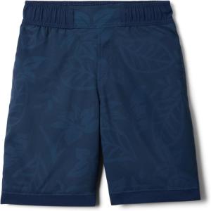 Columbia Boys Sandy Shores Printed Boardshort(Collegiate Navy Pasteled Tonal)