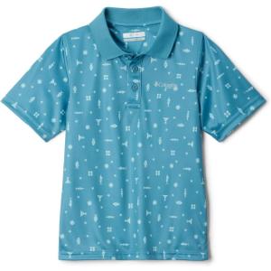 Columbia Boys Super Slack Tide Polo(Canyon Blue One Fishtiki Toss)