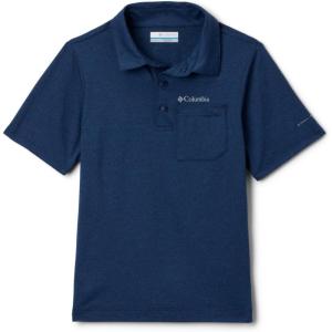 Columbia Boys Tech Trail Polo(Collegiate Navy Heather)