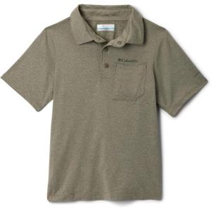 Columbia Boys Tech Trail Polo(Stone Green Heather)