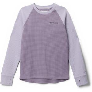 Columbia Boys’ Tech Trail Utility Warm Long Sleeve(Shale Purple/Lavender Pearl)