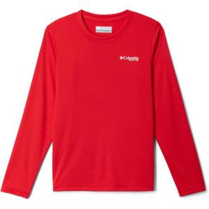 Columbia Boys Terminal Tackle PFG High Side Long Sleeve(Red Spark/Pfg High Side Marlin)