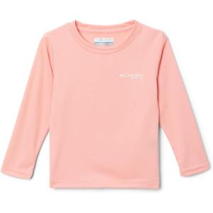 Columbia Boys Terminal Tackle PFG Triangle Logo Long Sleeve(Sorbet/White – Marlin)