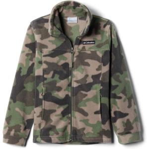 Columbia Boys’ Zing Fleece Jacket Jacket(Cypress Trad Camo (B) Print)