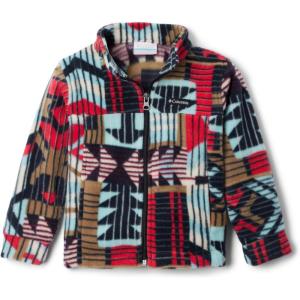 Columbia Boys’ Zing Fleece Jacket Jacket(Delta Pathways  Black)
