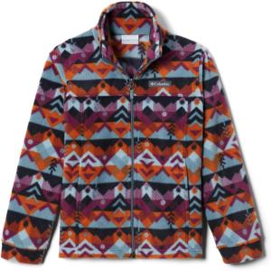 Columbia Boys’ Zing Fleece Jacket Jacket(Metal Checkpoint)