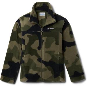 Columbia Boys’ Zing Fleece Jacket Jacket(Stone Green Mod Camo)