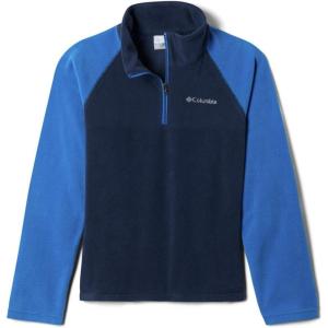 Columbia Little Boys’ Glacial Half Zip(Collegiate Navy/Bright Indigo)