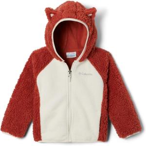 Columbia Unisex-child Foxy Baby Sherpa Full Zip(Warp Red  Chalk)