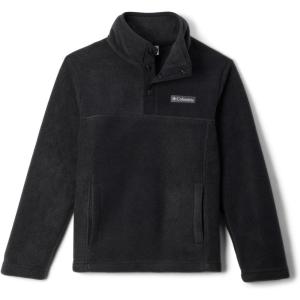 Columbia baby-girls Steens Mtn Ii 1/4 Snap Fleece Pull-over(Black)
