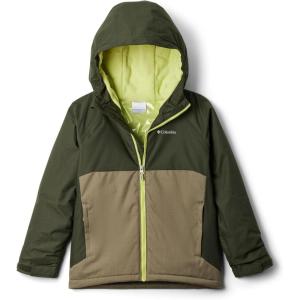 Columbia boys Alpine Action III Jacket(Stone Green Melange/Greenscape)