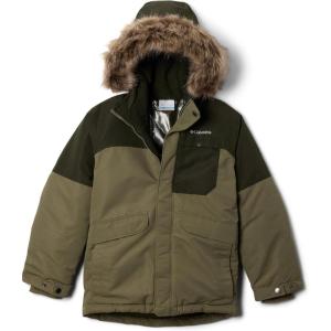 Columbia boys Nordic Strider Ii Jacket(Stone Green/Greenscape)