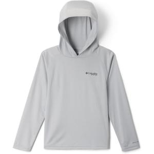 Columbia boys Pfg Solar Stream II Hoodie(Cool Grey)