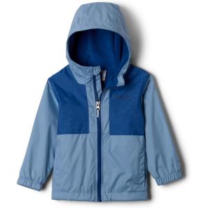 Columbia boys Rainy Trails Ii Fleece Lined Jacket(Ripple Blue/Mountain Blue Slub)
