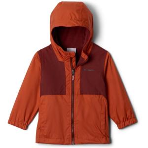 Columbia boys Rainy Trails Ii Fleece Lined Jacket(Tuscan/Spice Slub)