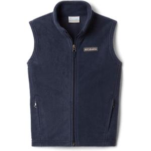 Columbia boys Steens Mountain Fleece Vest(Collegiate Navy)