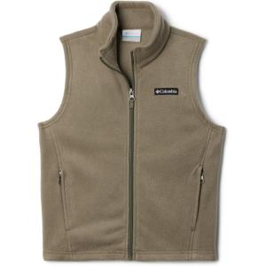 Columbia boys Steens Mountain Fleece Vest(Stone Green)