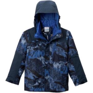 Columbia boys Whirlibird III Interchange Jacket(Mountain Blue Cascades/Collegiate Navy)
