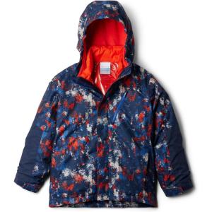 Columbia boys Whirlibird III Interchange Jacket(Mountain Blue Timberwild/Spicy)