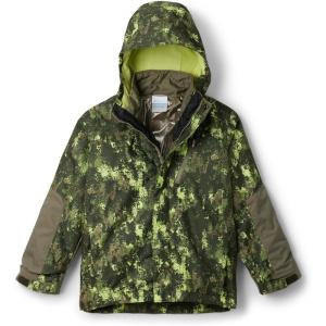 Columbia boys Whirlibird III Interchange Jacket(Stone Green Timberwild/Stone Green)