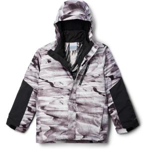 Columbia boys Whirlibird III Interchange Jacket(White Windblown/Black)