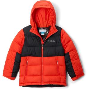 Columbia unisex-child Pike Lake Ii Hooded Jacket(Spicy/Black)