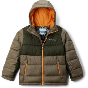 Columbia unisex-child Pike Lake Ii Hooded Jacket(Stone Green/Greenscape)