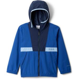 umbia Youth Boys Spire Valley Windbreaker(Mountain Blue/Coll Navy/Ripple Blue)