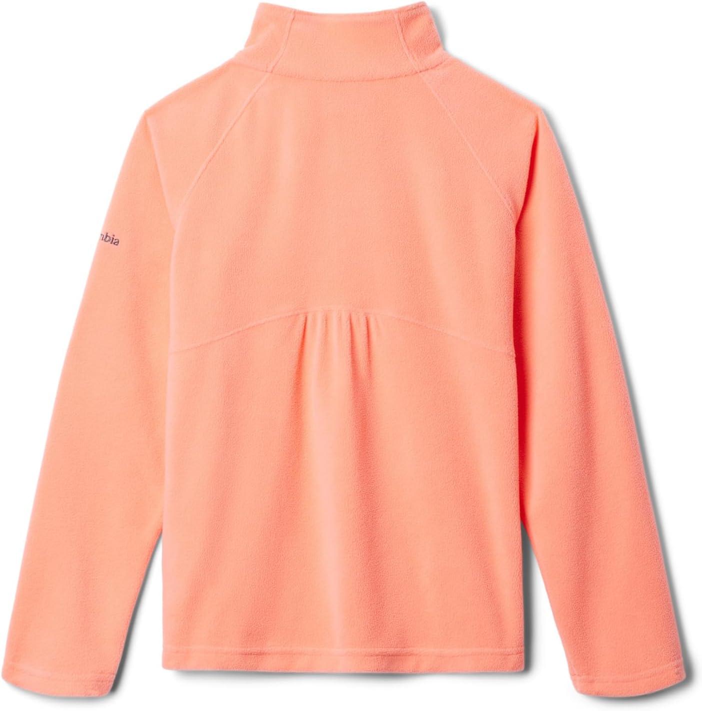 imageColumbia Girls Glacial Fleece Half ZipHot Coral