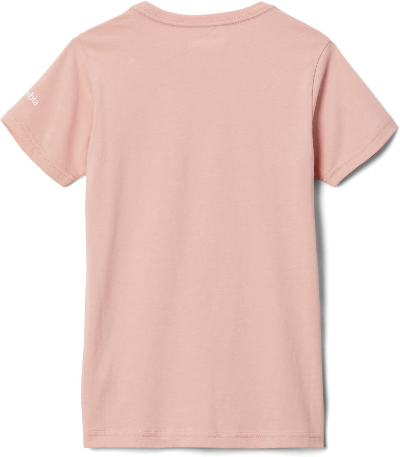 imageColumbia Girls Mission Lake Short Sleeve Graphic ShirtTShirtFaux Pink Brand Rainbow