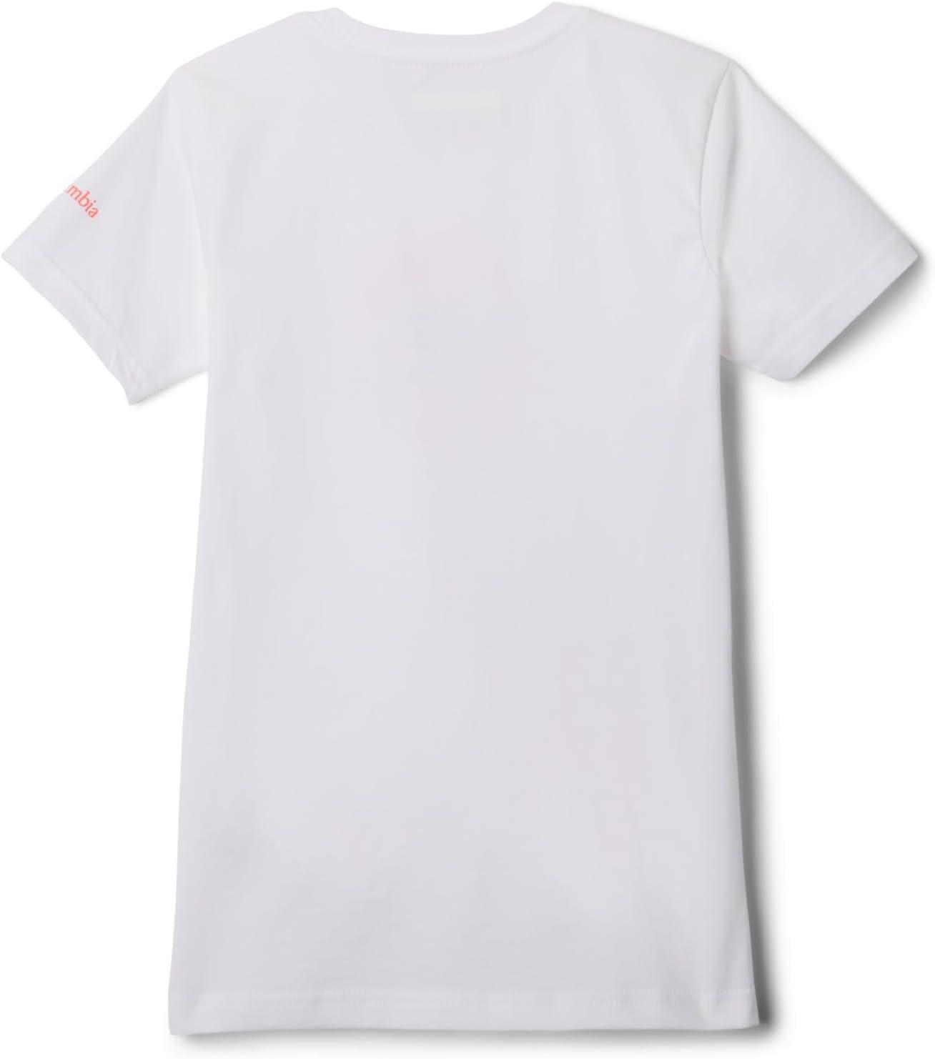 imageColumbia Girls Mission Lake Short Sleeve Graphic ShirtTShirtWhiteWeaving Waterscape