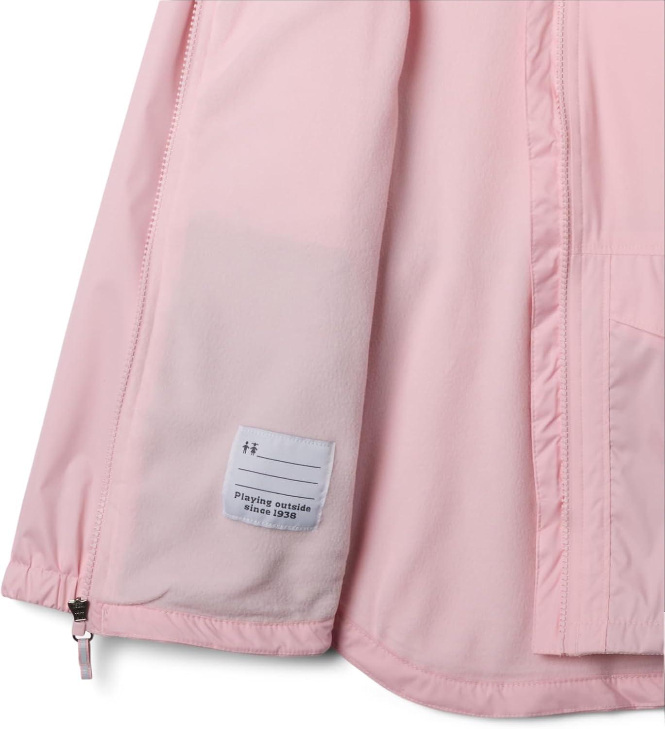 imageColumbia Girls Rainy Trails Ii Fleece Lined JacketSatin Pink