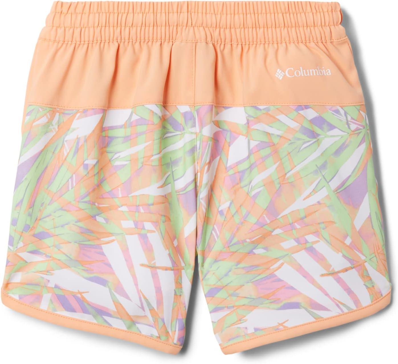 imageColumbia Girls Sandy Shores BoardshortPeach Dye Palms TonalPeach